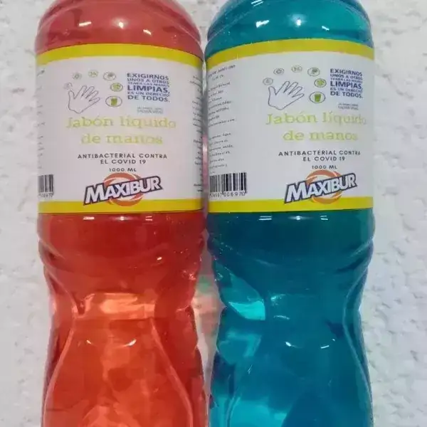 Jabon de manos anti covid lt