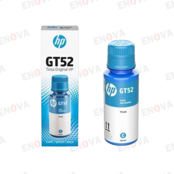Botella de Tinta HP GT52 Cian 70ml