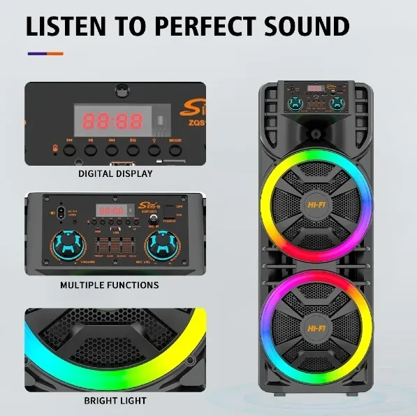 Parlante Bluetooth / 97cm / 1 Micro / Control 3