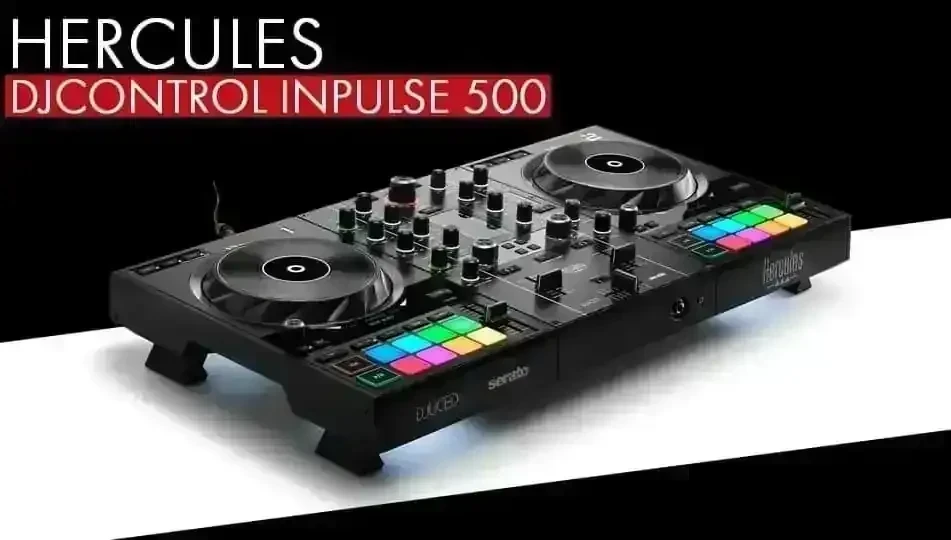 💥CONTROLADOR DJ INPULSE 500 HERCULES    Hercules DJControl Inpulse 500 es la nueva controladora de DJ que te permite lograr tus ambiciones! Creada para Serato DJ Lite y DJUCED para ayudarte a iniciarte en el DJing, refinar tus habilidades y actuar delante de público, DJControl Inpulse 500 tiene un diseño profesional con una robusta placa de soporte metálica, y montones de funciones geniales: cuatro patas extensibles/retráctiles no deslizantes para elevar tu mezcla, un mezclador hardware para las entradas de audio, una área Filter/FX específica con impresionantes efectos, dos grandes jog wheels con detección táctil para scratching, 16 pads RGB de goma retroiluminados, útiles guías luminosas para mezclar con total confianza... y mucho más. Puedes incluso mezclar con servicios de streaming de música, que incorporan millones de pistas — como TIDAL y SoundCloud GO+ en Serato DJ Lite, y Beatport LINK, Beatsource LINK y Qobuz en DJUCED. 4