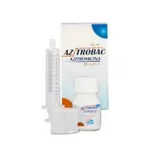 AZTROBAC SUSP FCO X 15 ML AZITROMICINA 200 MG / 5 ML LABQUIFAR