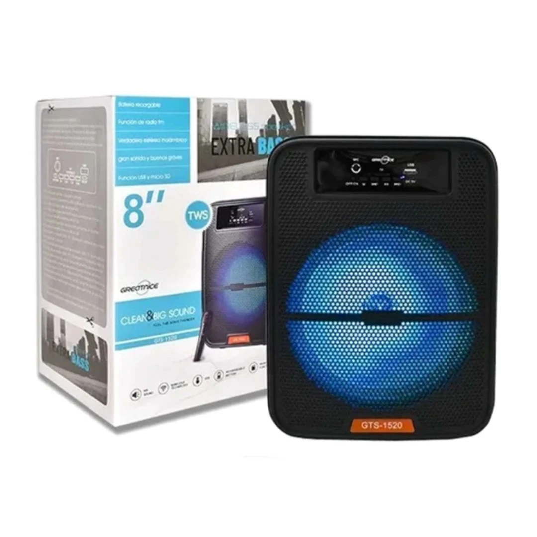 PARLANTE 8 PULGADAS GREATNICE GTS-1520 2