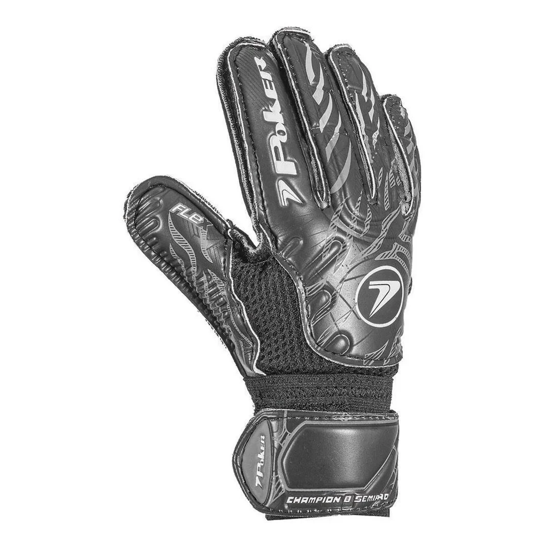 LUVA POKER ADULTA CAMPO SEMI PROFISSIONAL MULTITERRENO CHAMPION 8  2