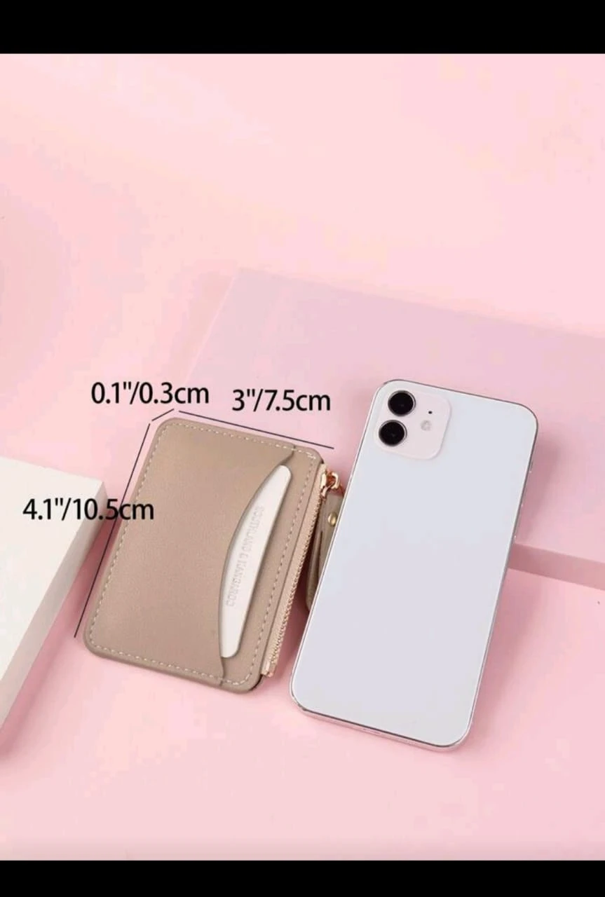 Monedero Tarjetero Southland Ultra-Slim– Diseño Minimalista en Poliuretano con Cierre Dorado. 4