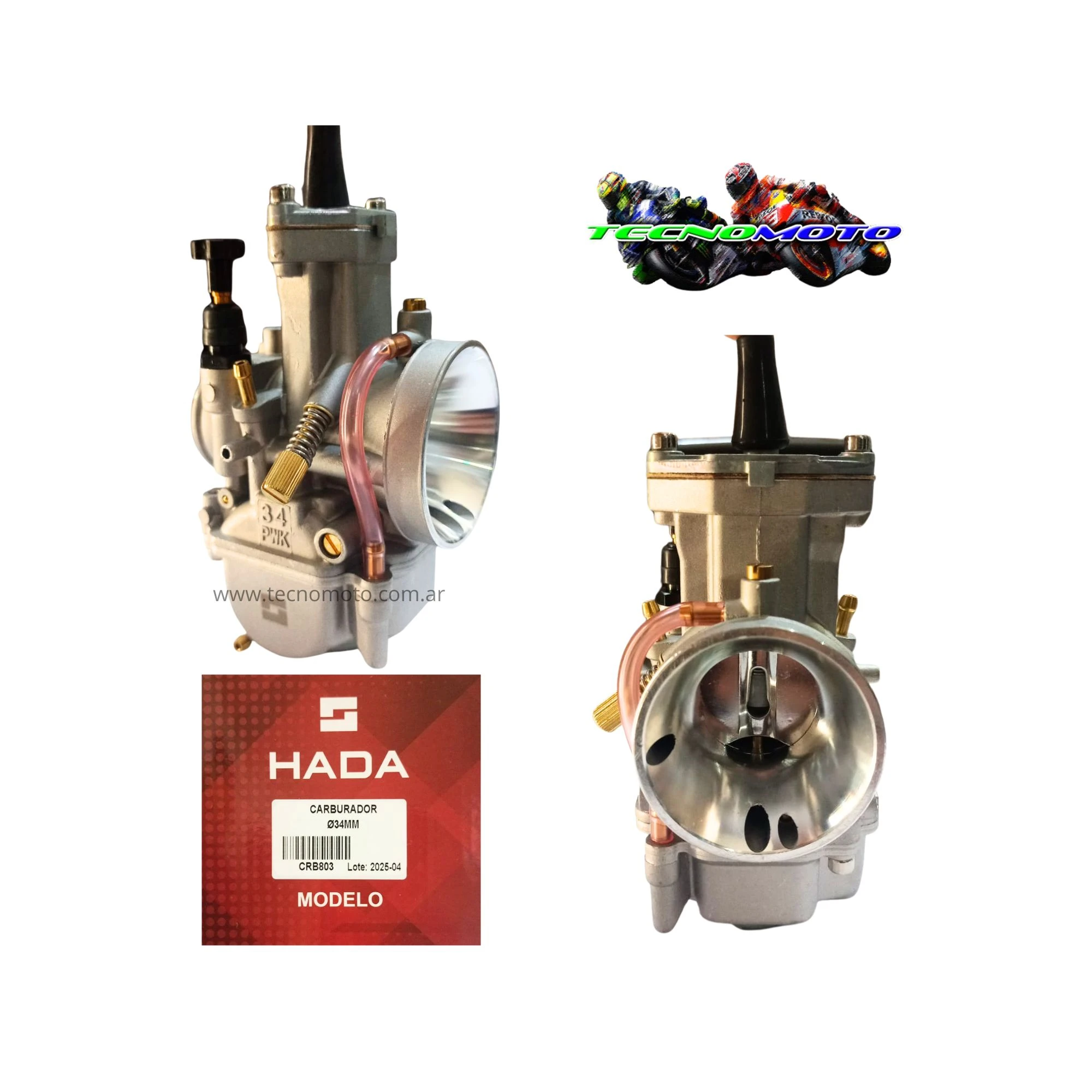 CARBURADOR CORTINA PLANA 34MM-49622