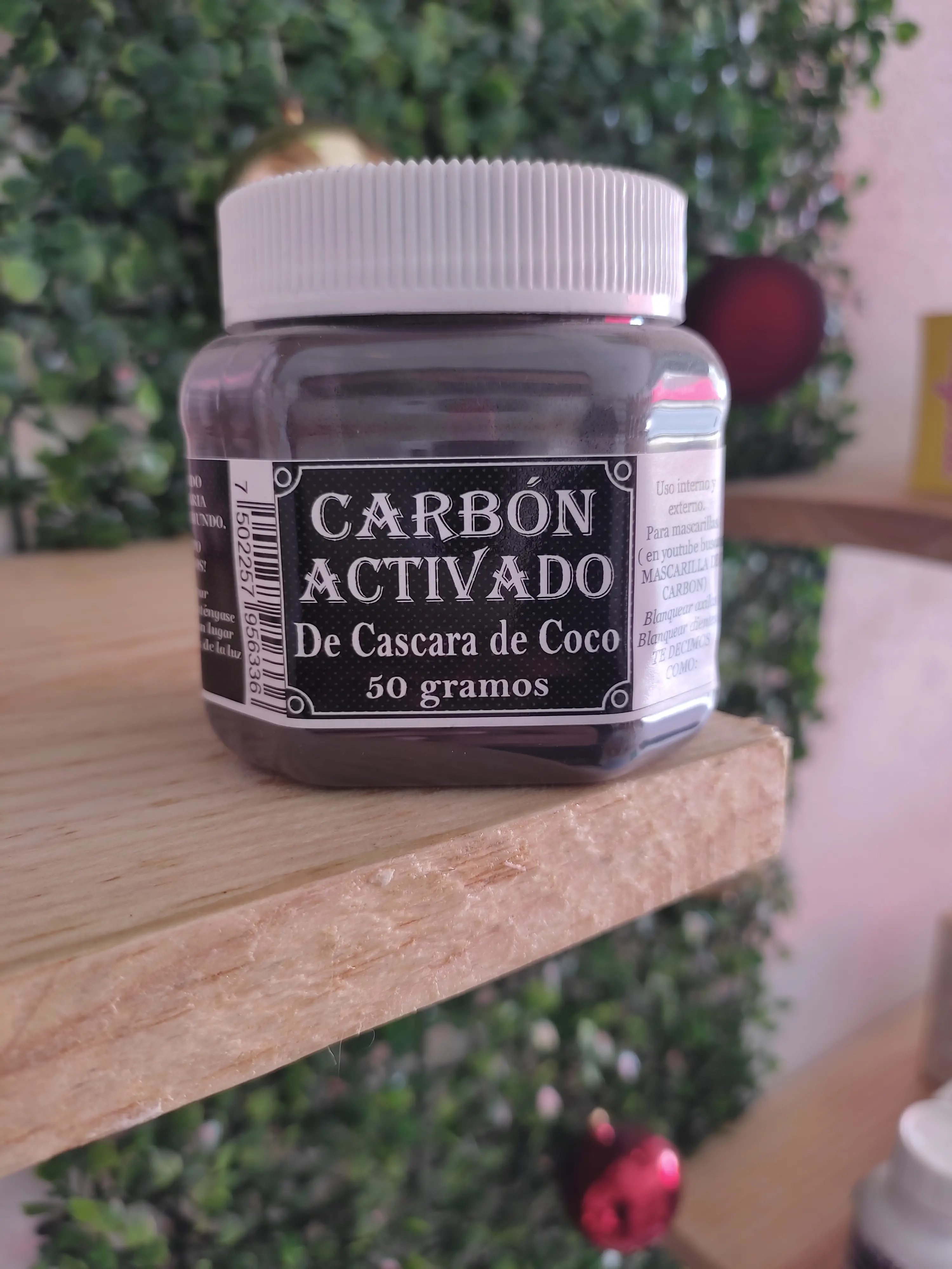Carbon activado polvo 50 g