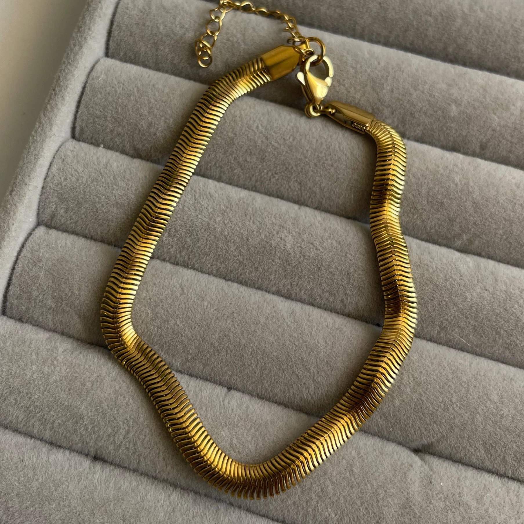 Pulsera Snake gruesa
