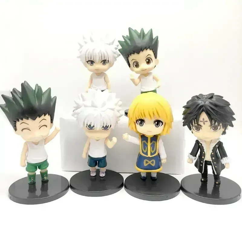 PACK 6PIEZAS ANIME HUNTER X HUNTER 10CM 