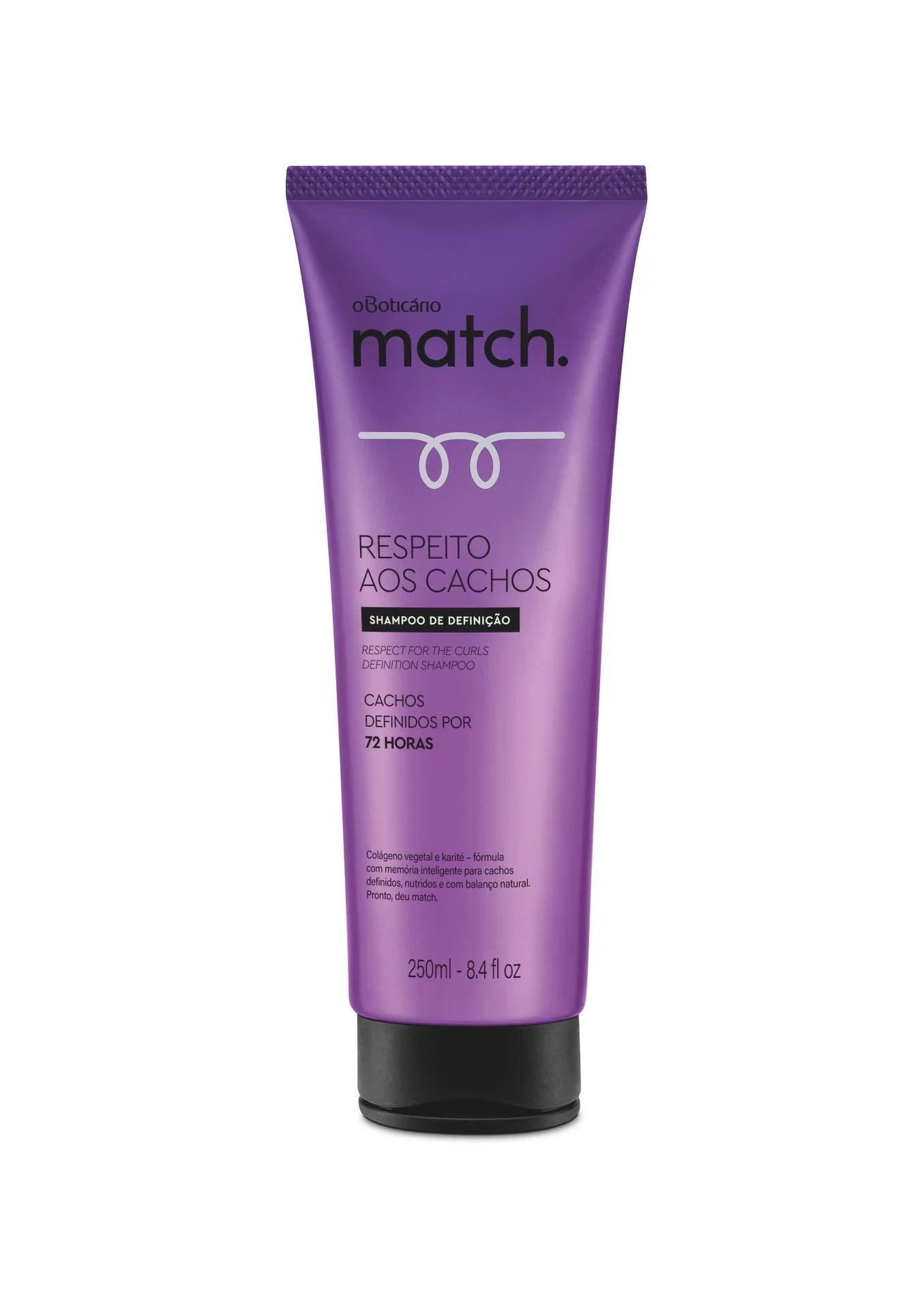Match Shampoo para Rizos, 250ml