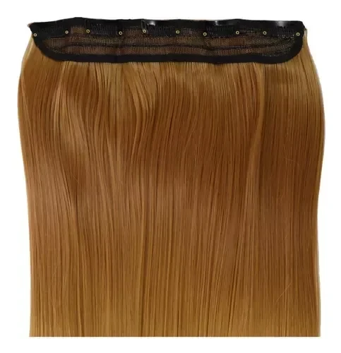 27# Cortina Extensión Pelo Lacio Simil Natural Planchita 180°c 4