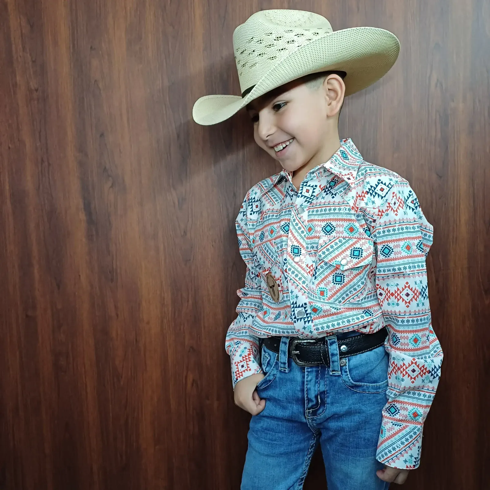 CAMISA DE NIÑO ESTAMPADA