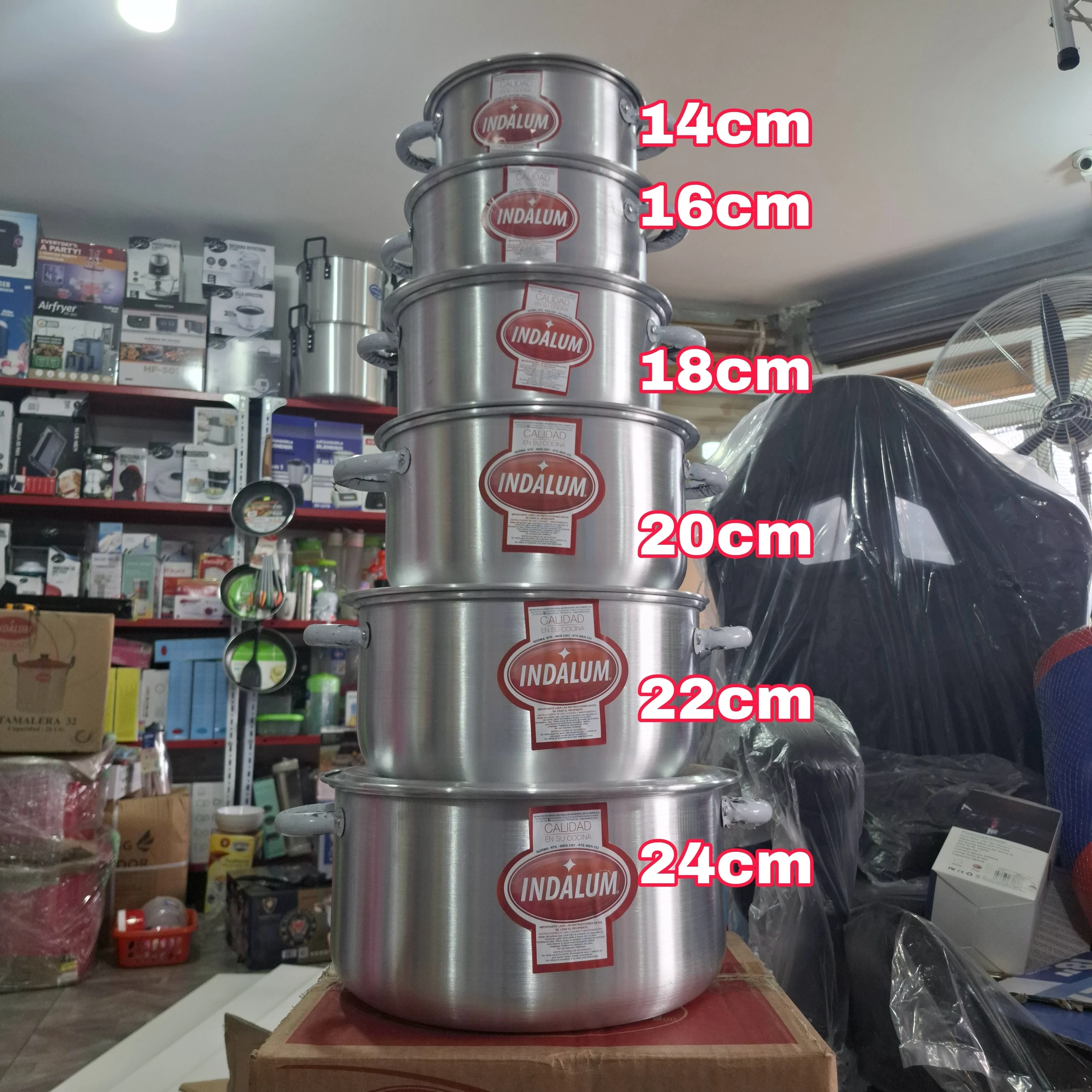 Jgo Caldero Economico 14/24 Indalum