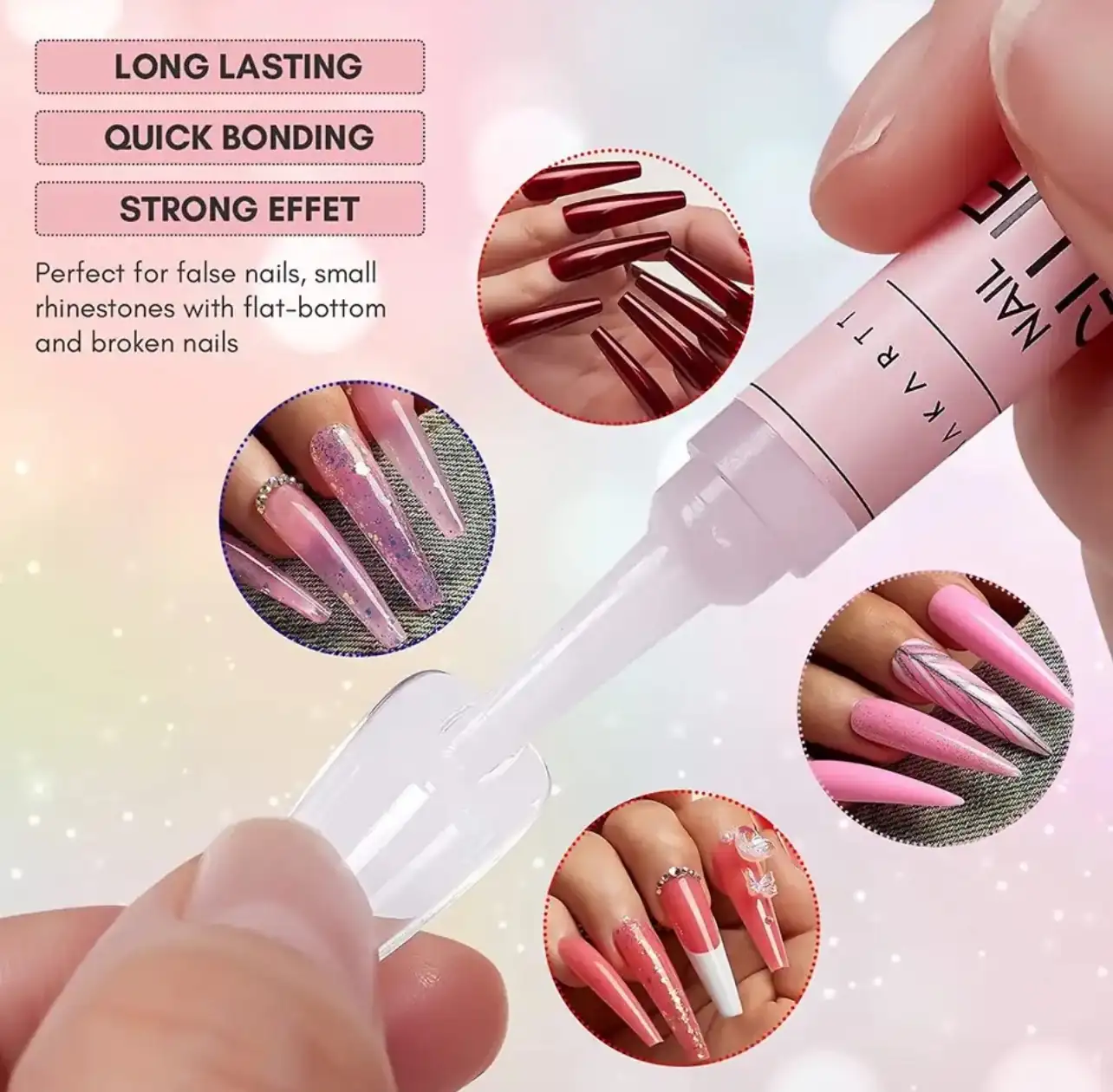 Superadhesivo Makartt PRO Uñas Press On 3