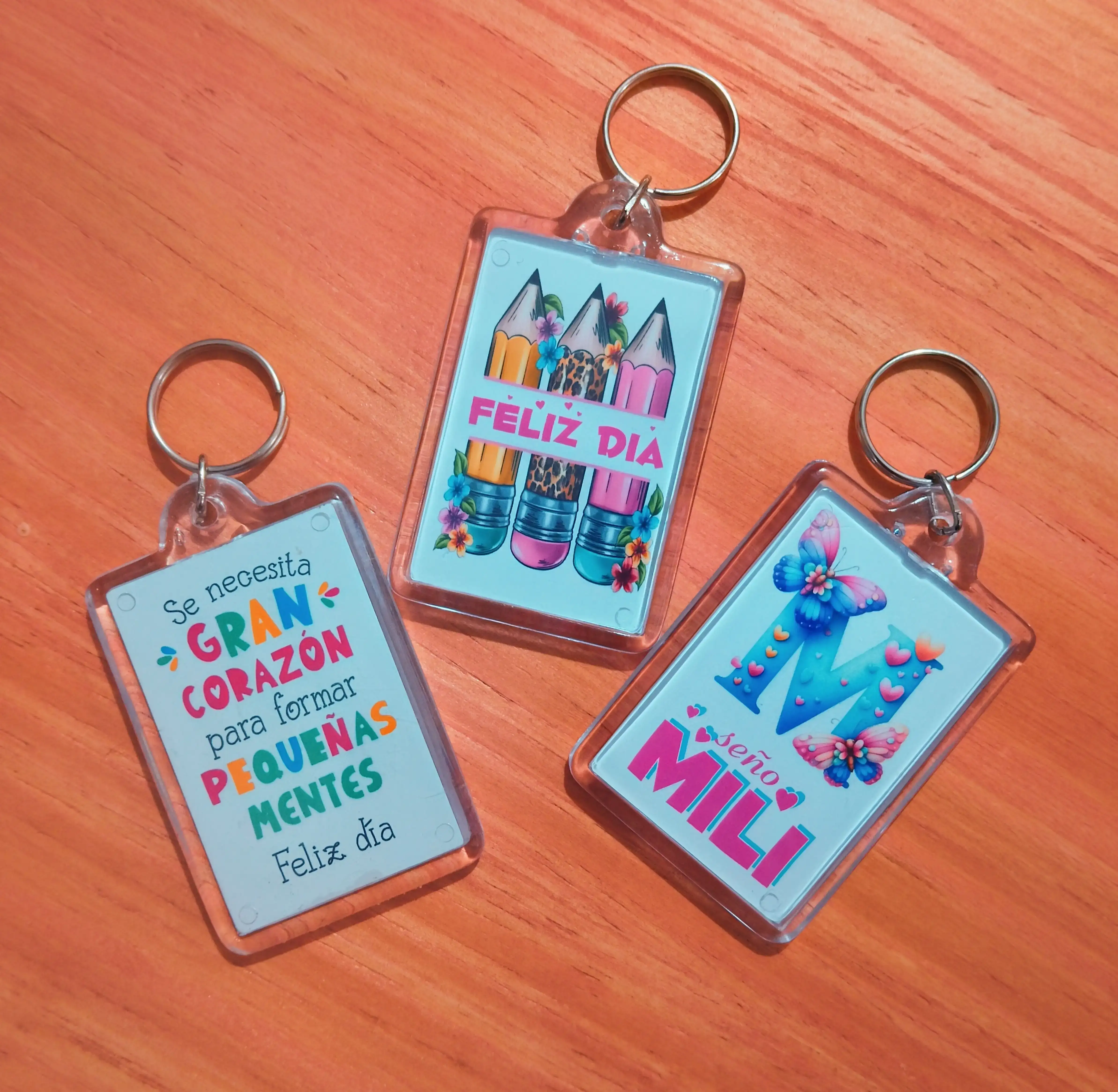 Llaveros personalizados