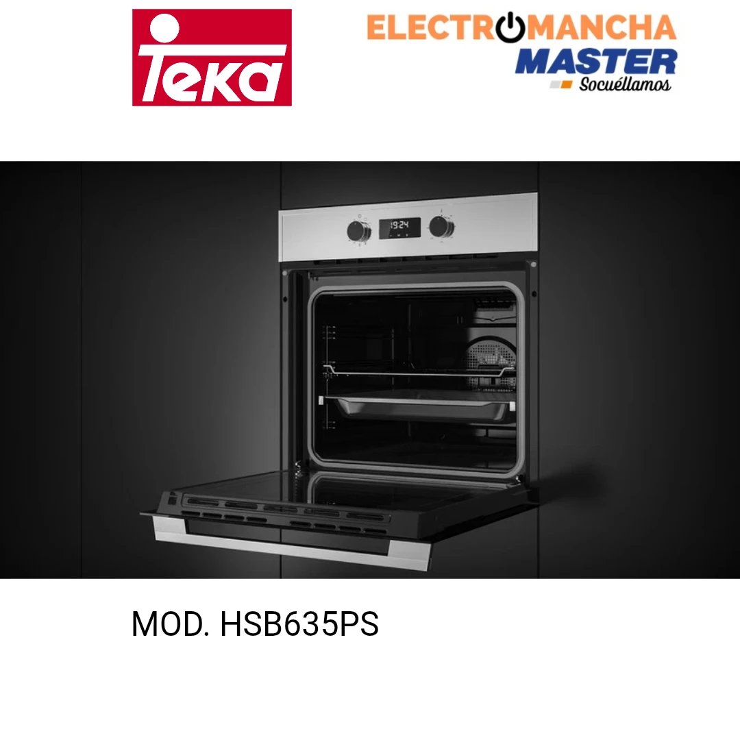 HORNO TEKA HSB635PS PIROLITICO INOX A+  7