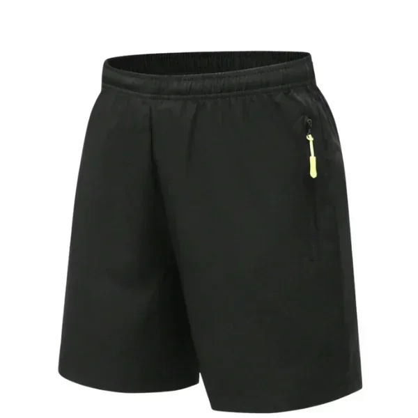 Shorts con bolsillo con cremallera lado
