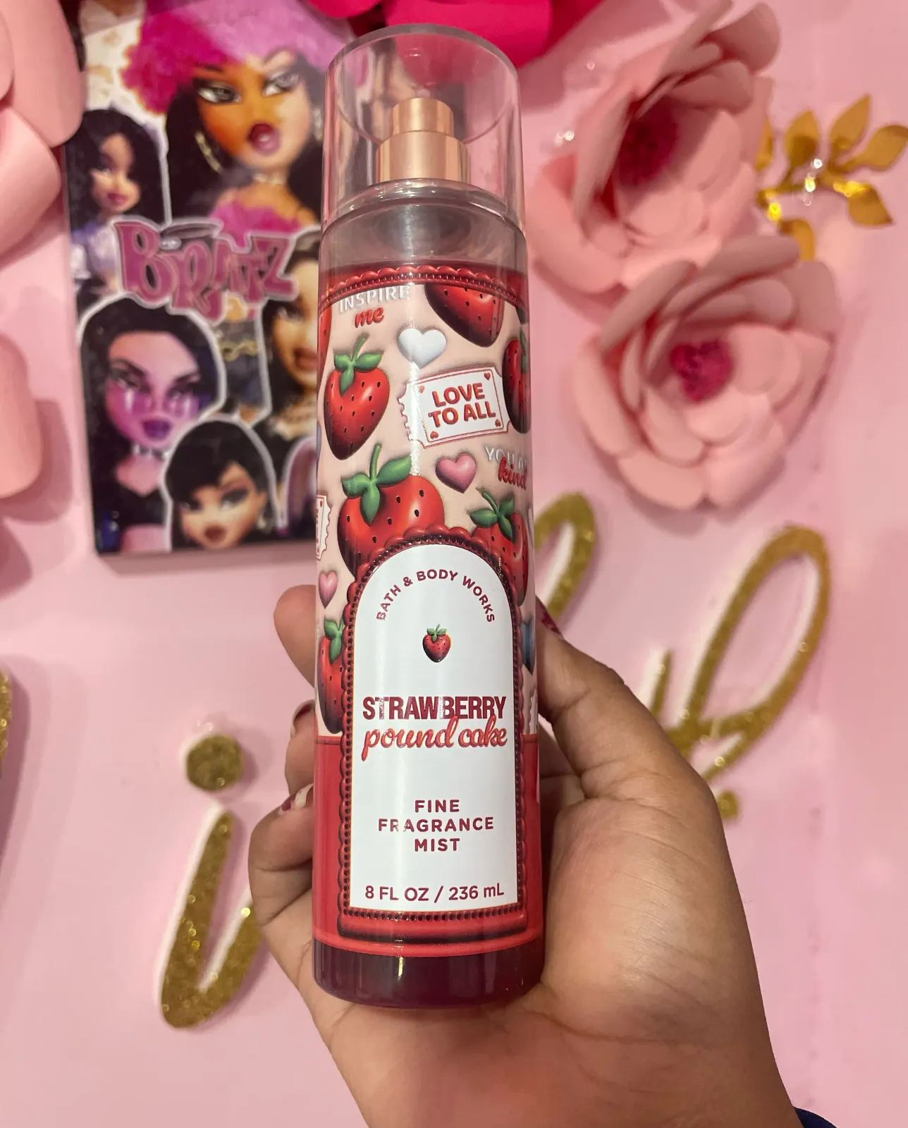 Loccion Strawberry pound cake 236ml