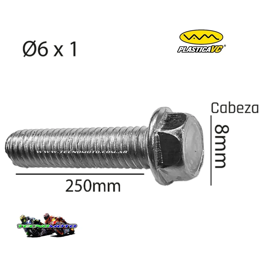 TORNILLO C/ARANDELA 6 X 25 (X1) -46961