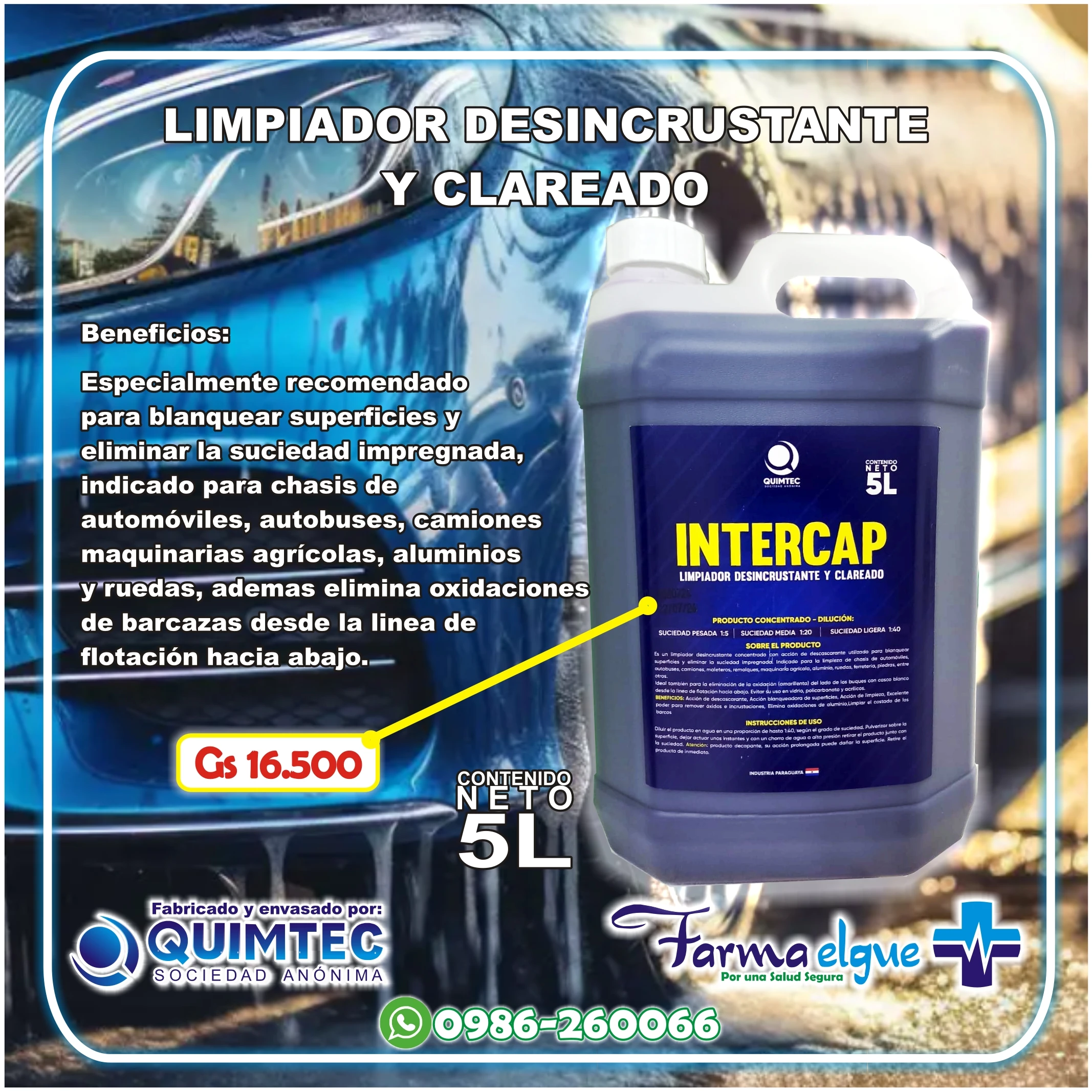 Eco Inercap x 5lts