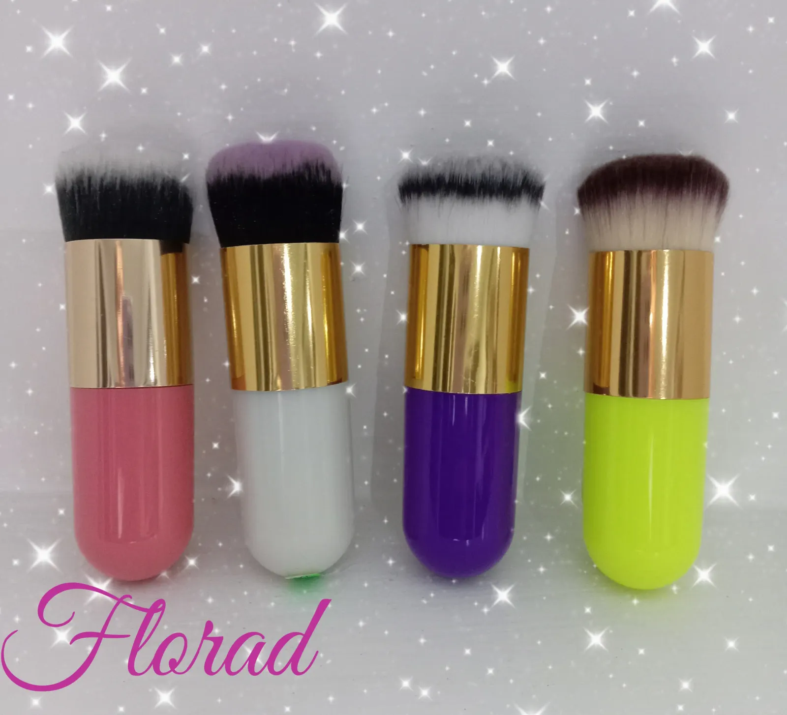 Brochas kabuky cortas 