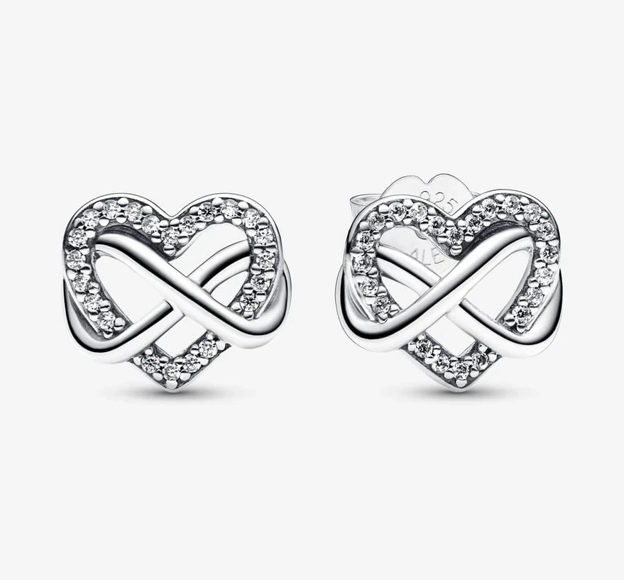 Pendientes Corazón Infinito 