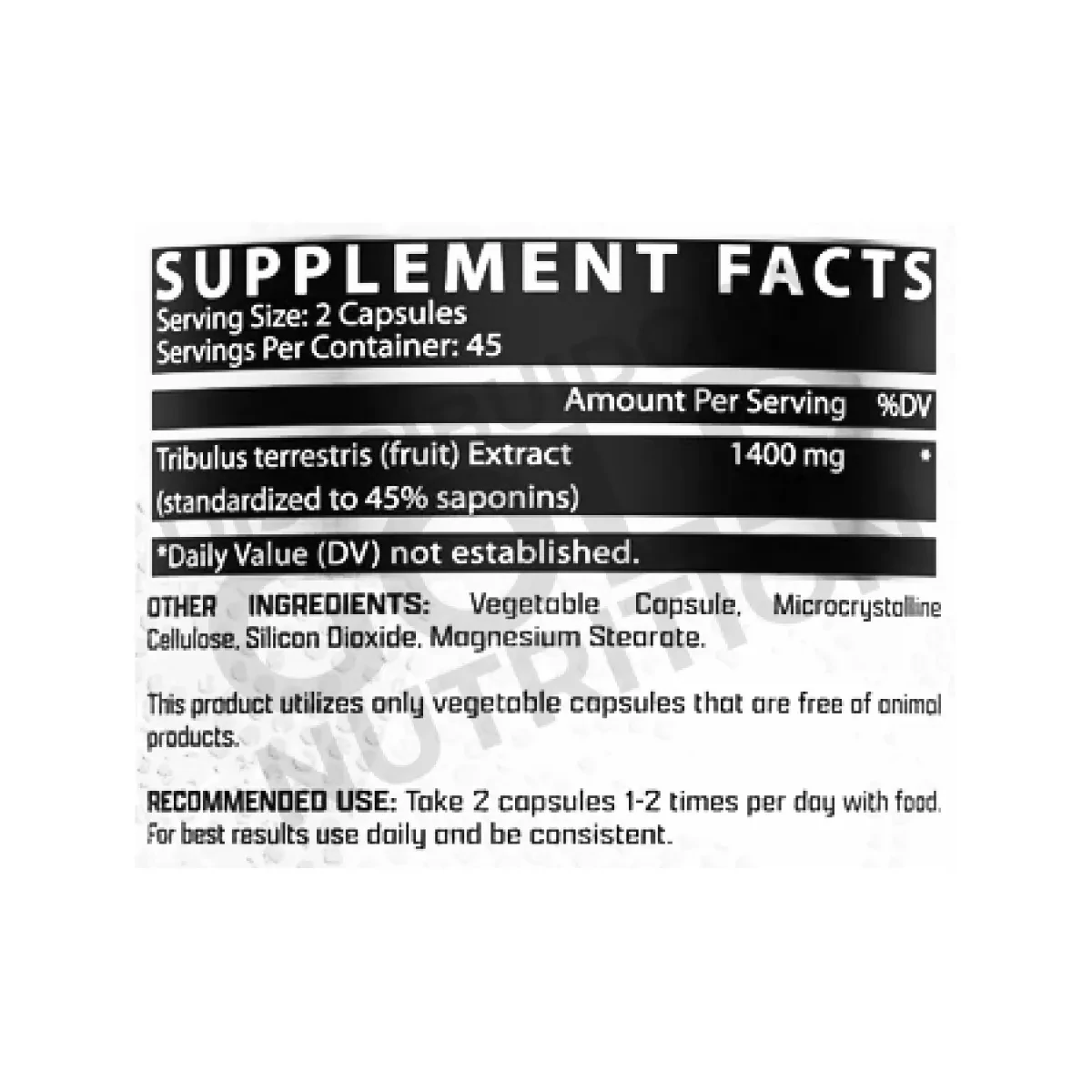 TRIBULUS NUTREX 1400 MG - 90 CAPSULAS 2