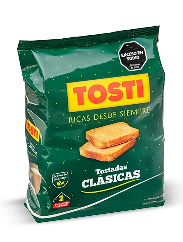 TOSTADAS TOSTI CLASICAS 