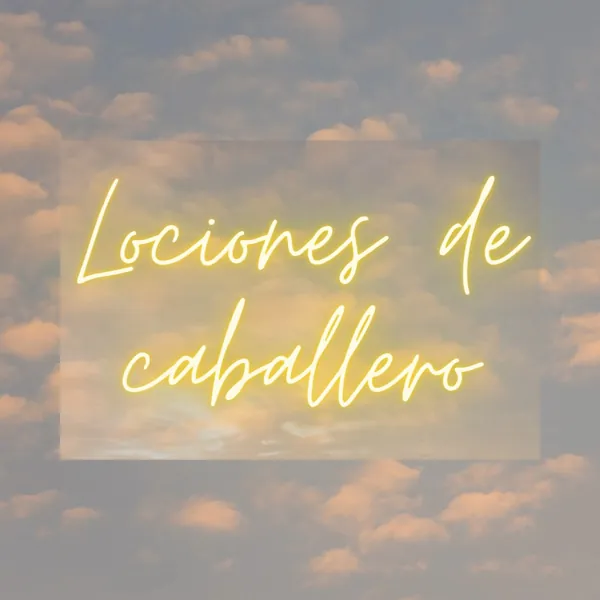Lociones de caballero