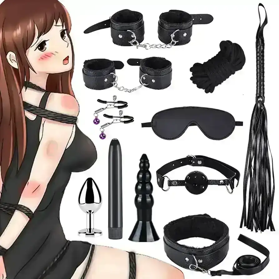 12 piezas kit bondage j010