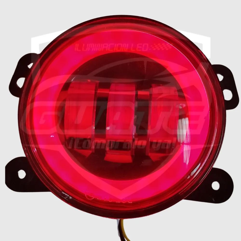 NEBLINERAS LED ANTIENCANDILAMIENTO DRL AMARILLO/ROJO 2