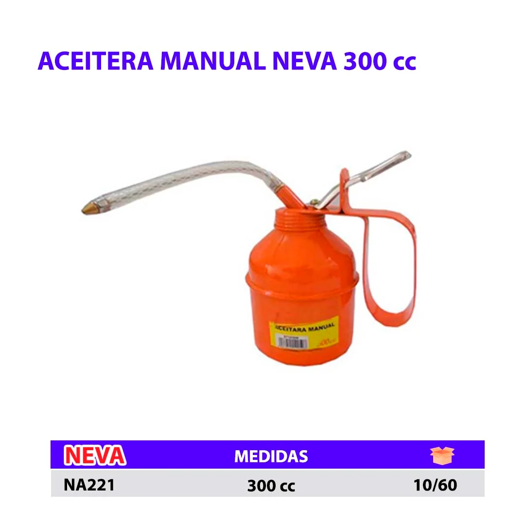 ACEITERA MANUAL Neva/MKW 300 cc
