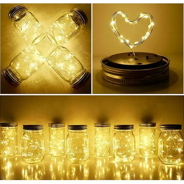 Botellas de luz de hadas solar