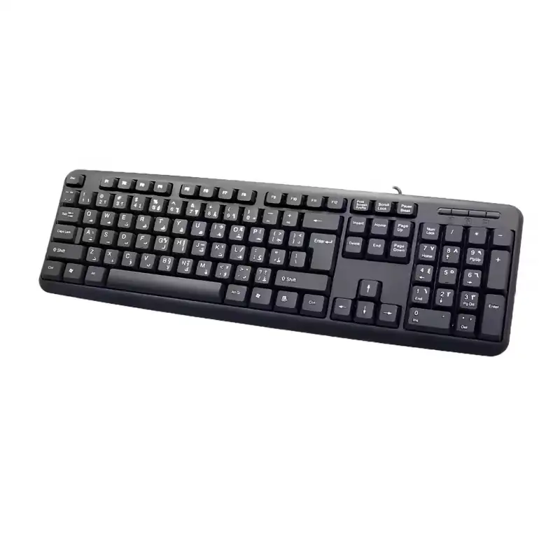 TECLADO USB MOD: KB502 NEGRO 4