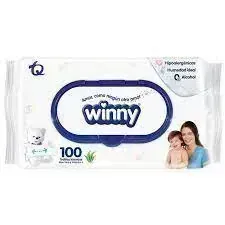 TOALLITAS WINNY ALOE PAQ X 100 TOA TQ