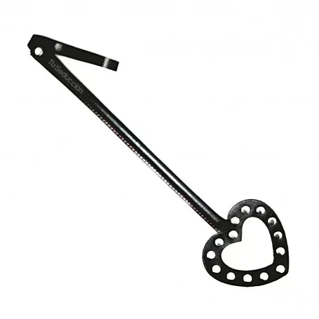Palmeta Corazón de Cuero Bdsm