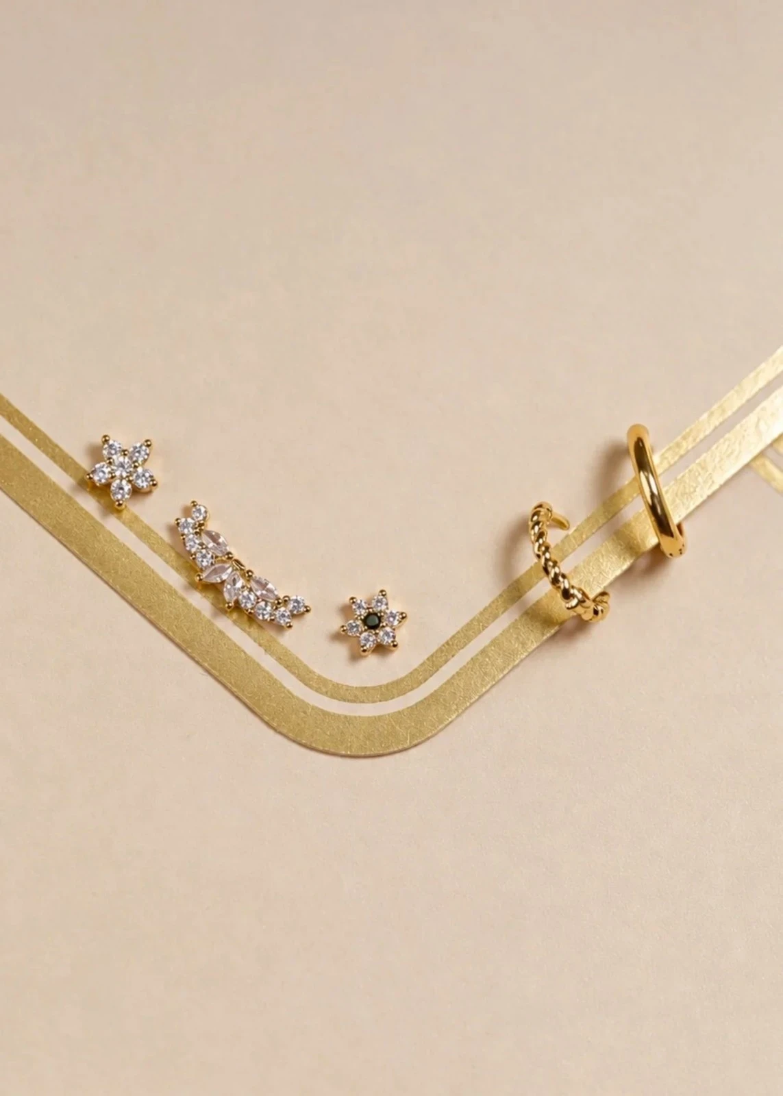 Set Aretes Flora 