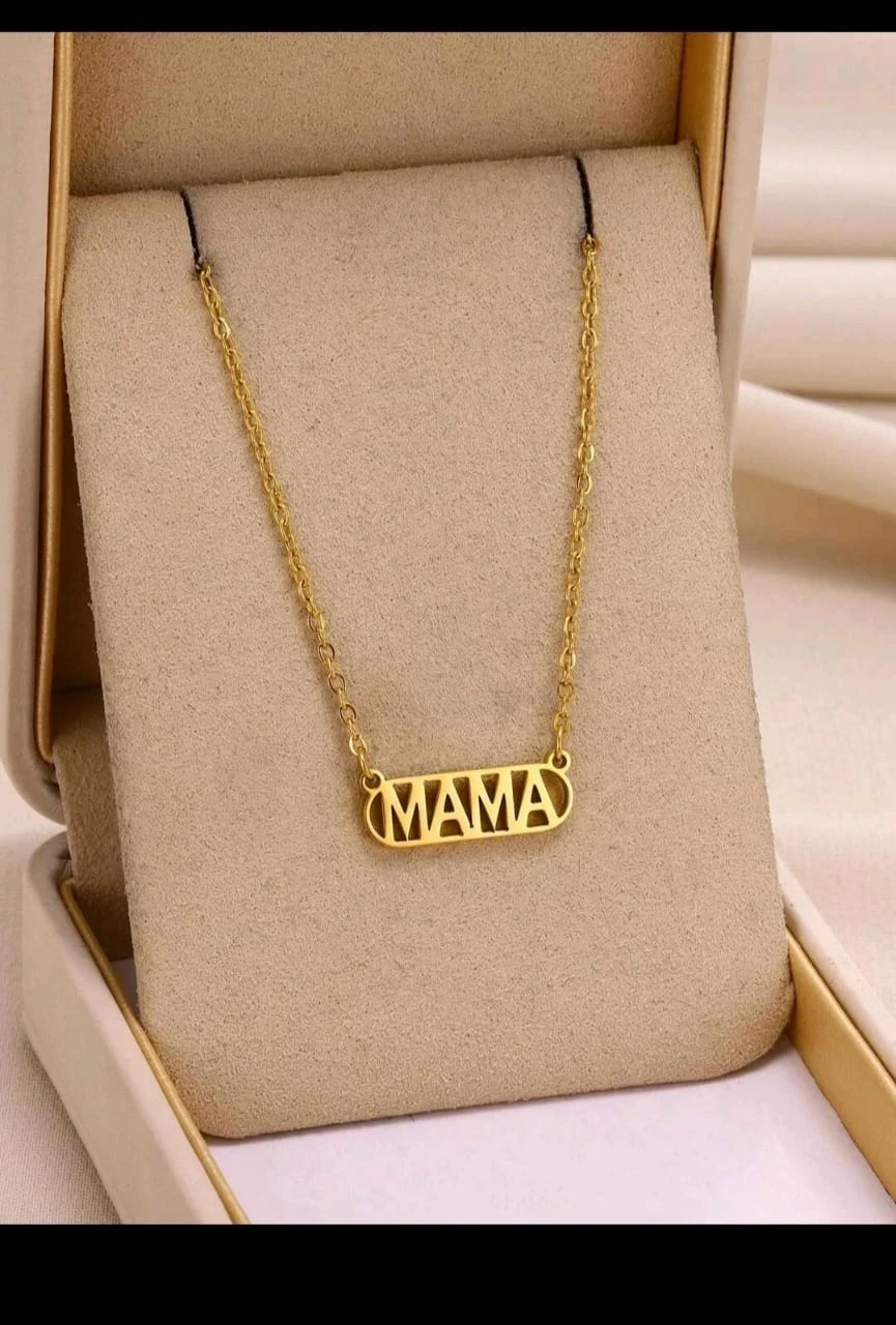 Collar colgante/ Dedicatoria "MAMA"