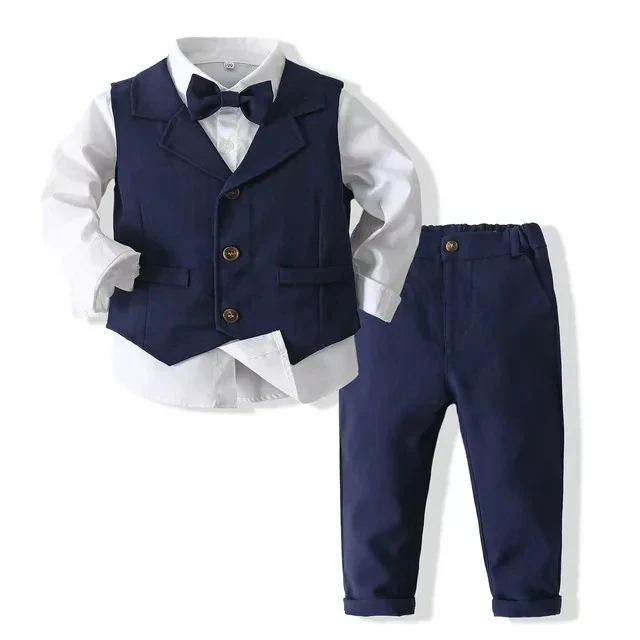 TRAJE ELEGANTE LARGO 