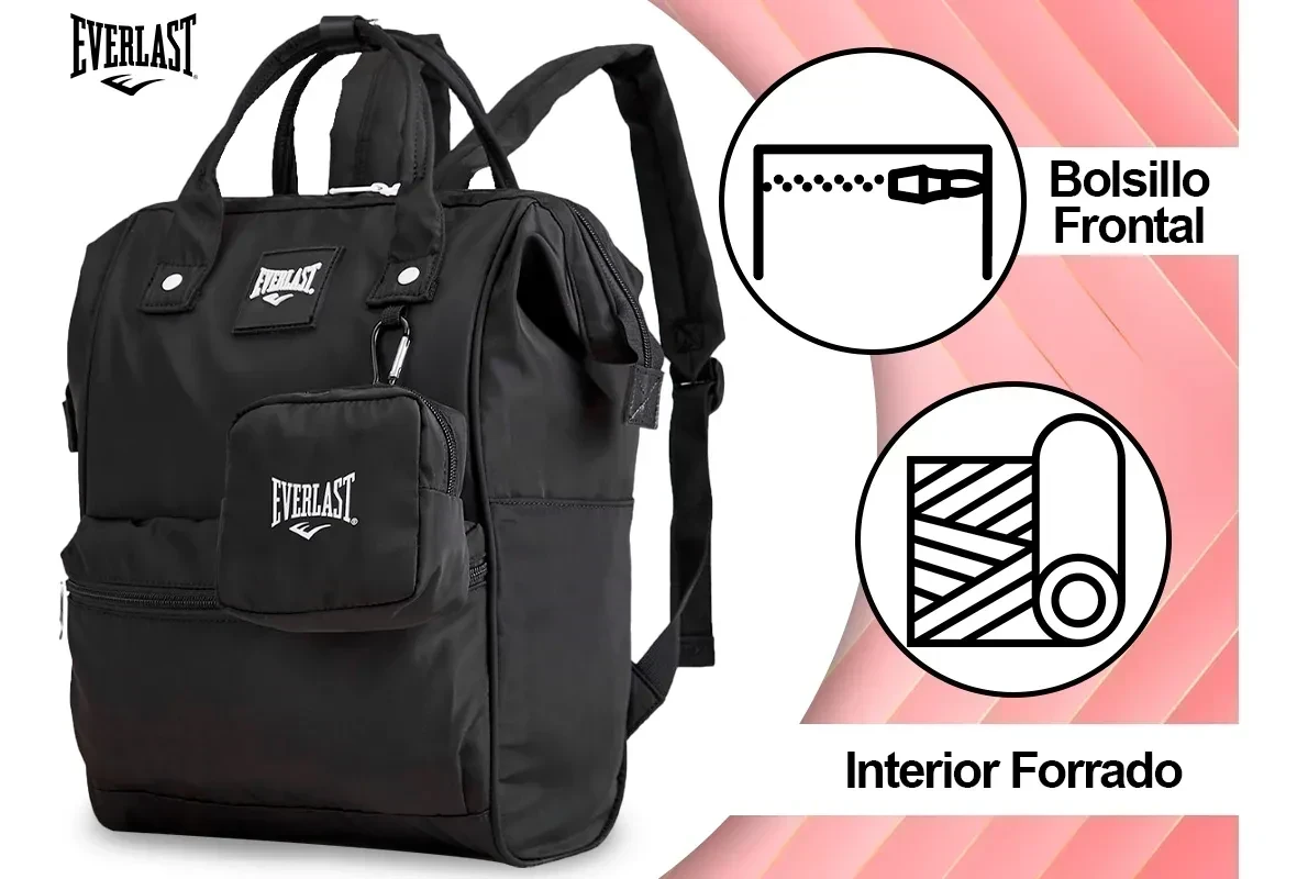MOCHILA EVERLAST CON MONEDERO 22576 2