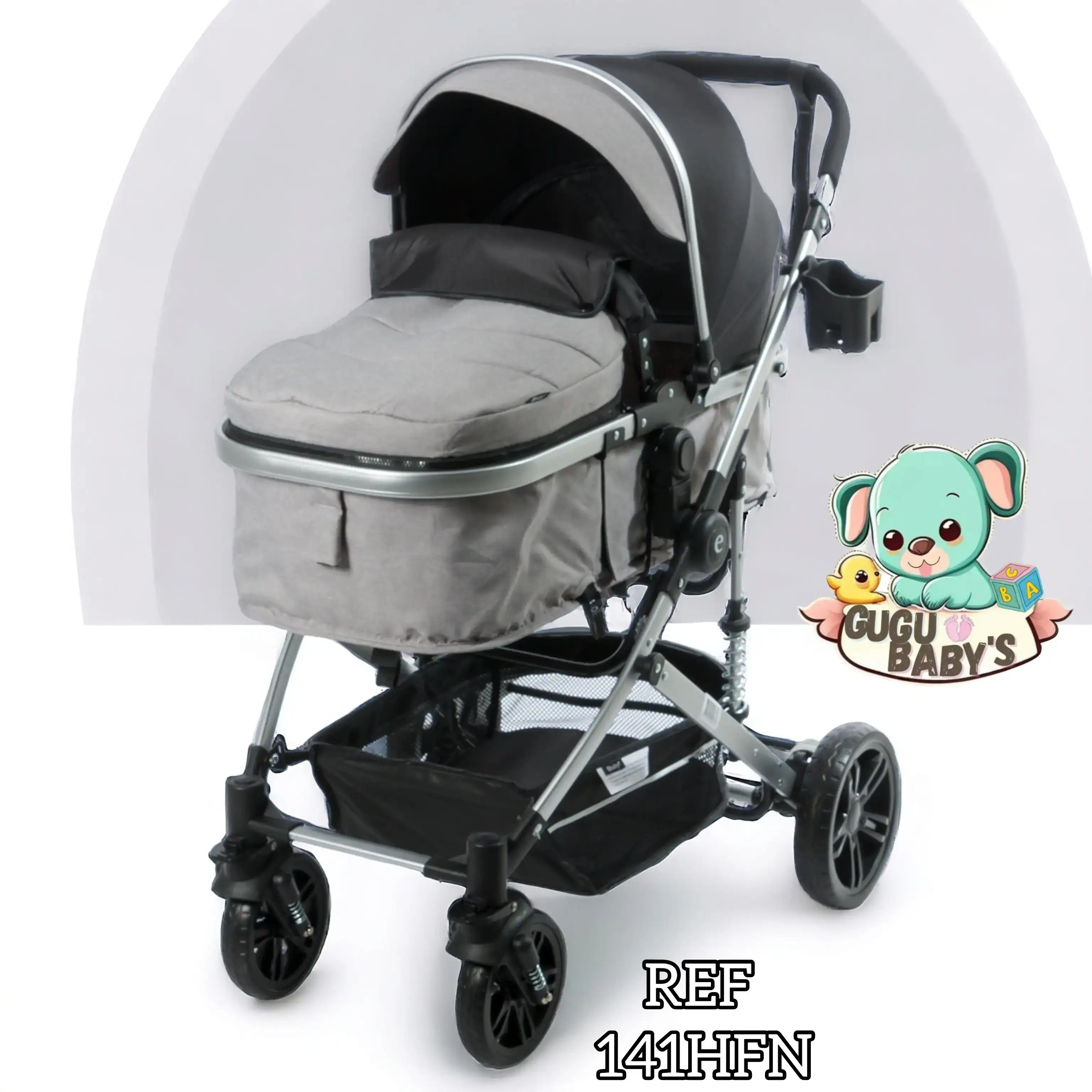 Coche moises e-baby niño 