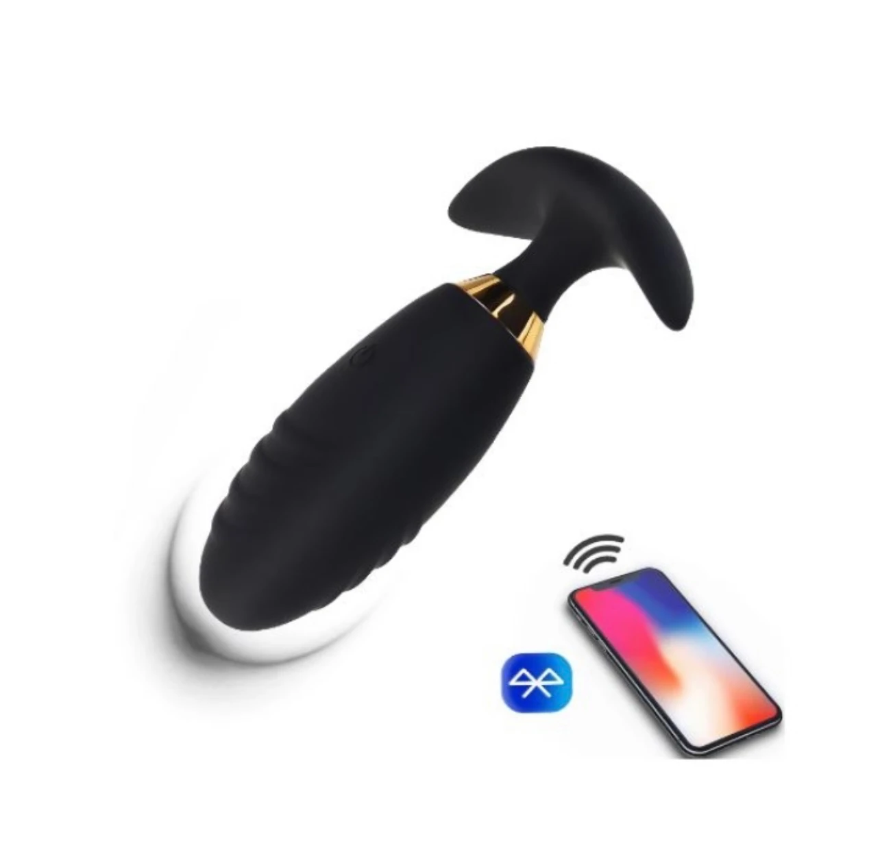 Plug Anal Vibrador Bluetooth