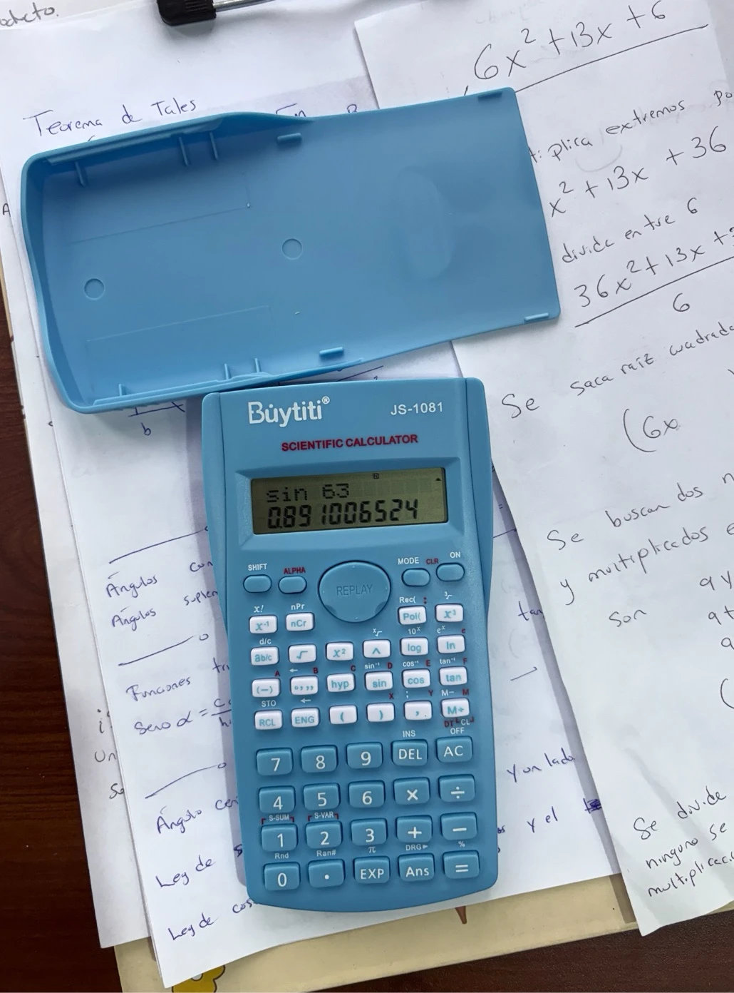 Calculadora cientifica 1081 2