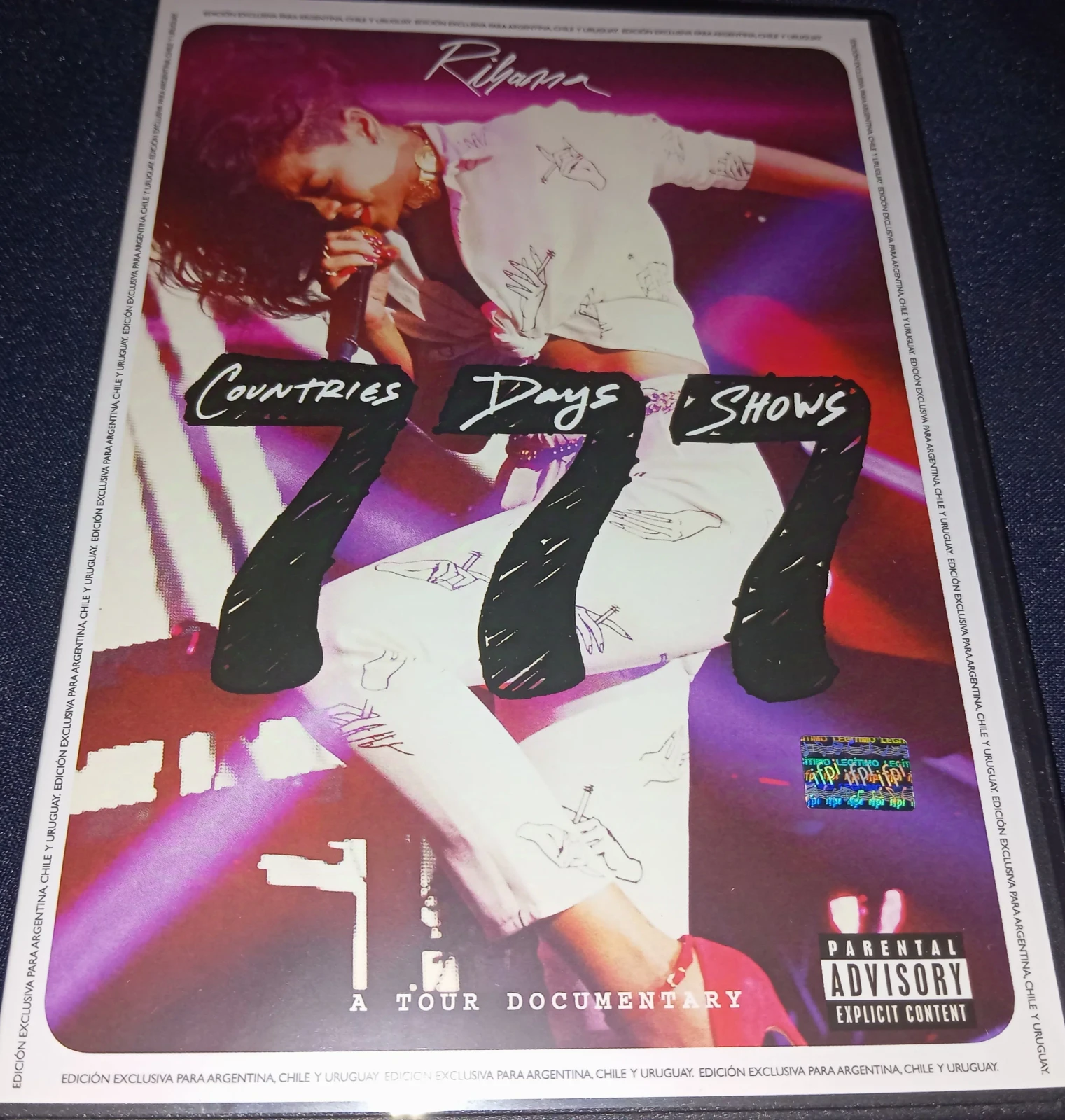 Rihanna - 777 Tour Country Days Shows (DVD)(ARGENTINA)