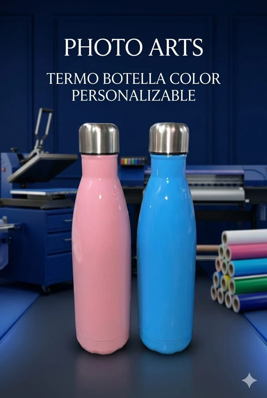 Termo Botella Brillante 