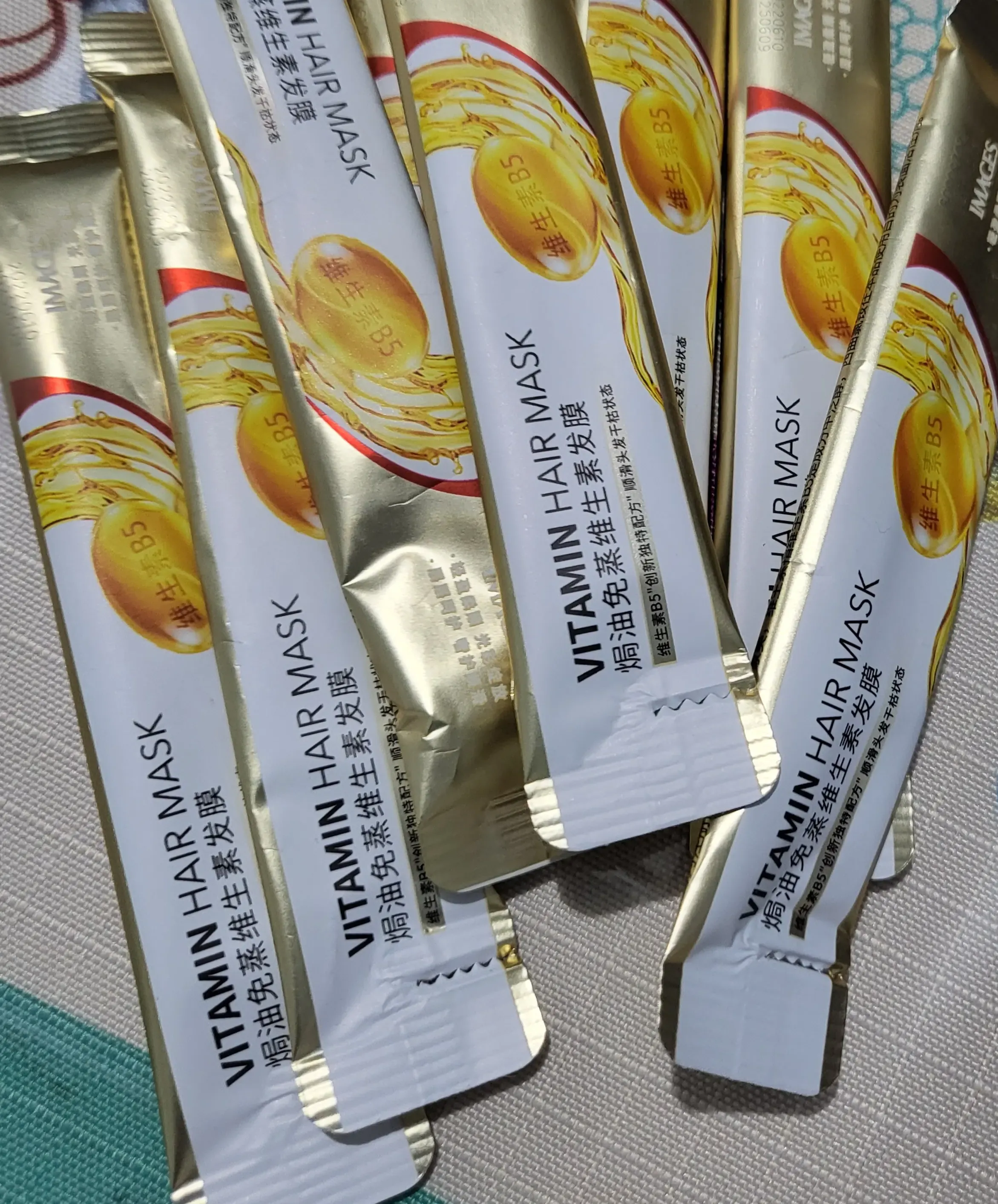 Ampolleta vitaminada para el cabello