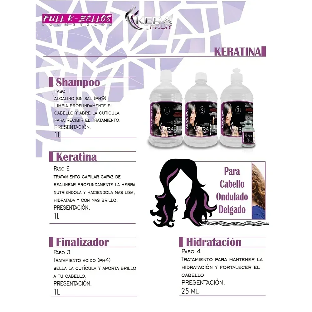 Kerafruit Brazil Keratin 500ml (pasos 1-2-4) 4