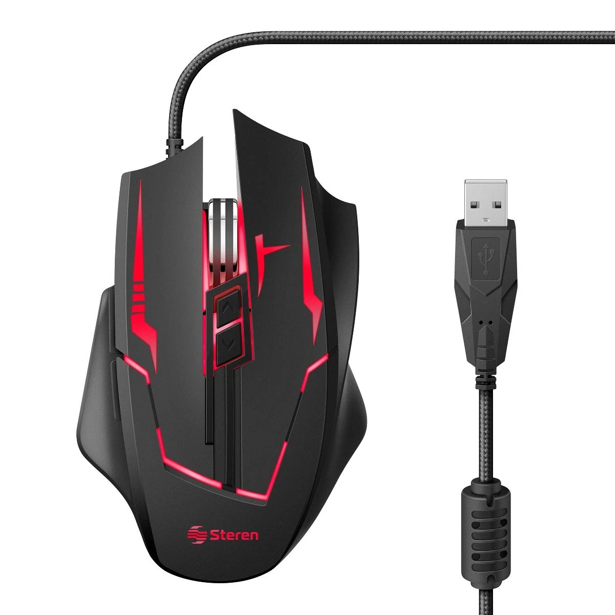 Ratón gaming óptico retroiluminado Xtrike Me GM-203