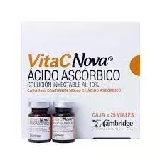 VITA-C NOVA 100 MG/5 ML X AMP VITAMINA C FARMIONNI