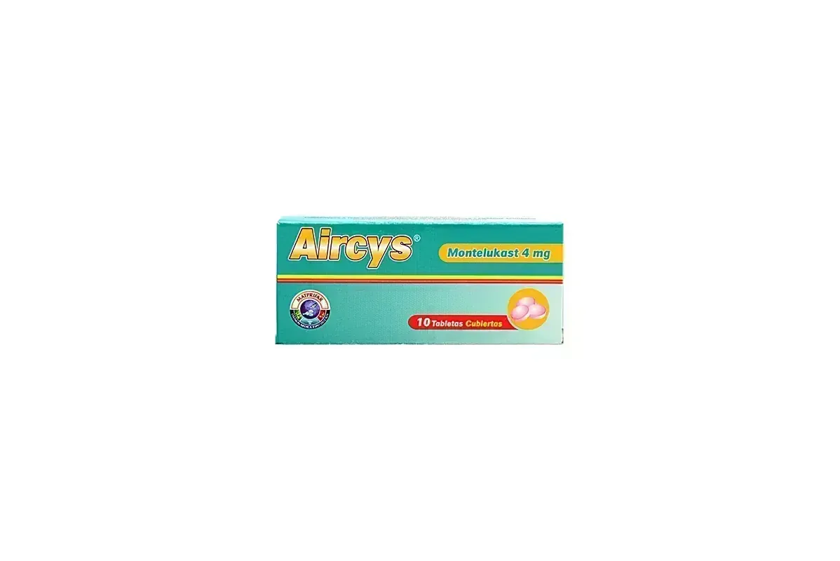 AIRCYS 4MG X 10 TBL