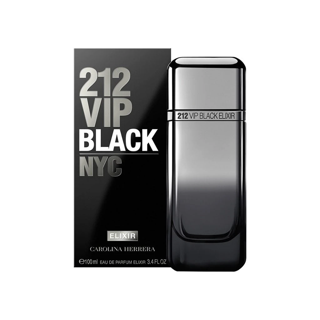 CAROLINA HERRERA 212 VIP BLACK ELIXIR 3.4 EDP SP MEN